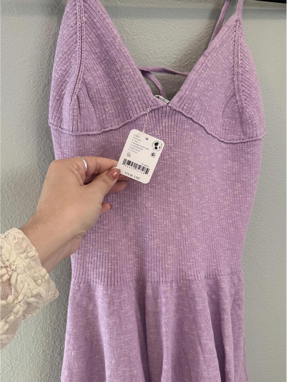 Free People Tula Sweater Midi Summer Dress - Size XL, NWT - Picture 4 of 8